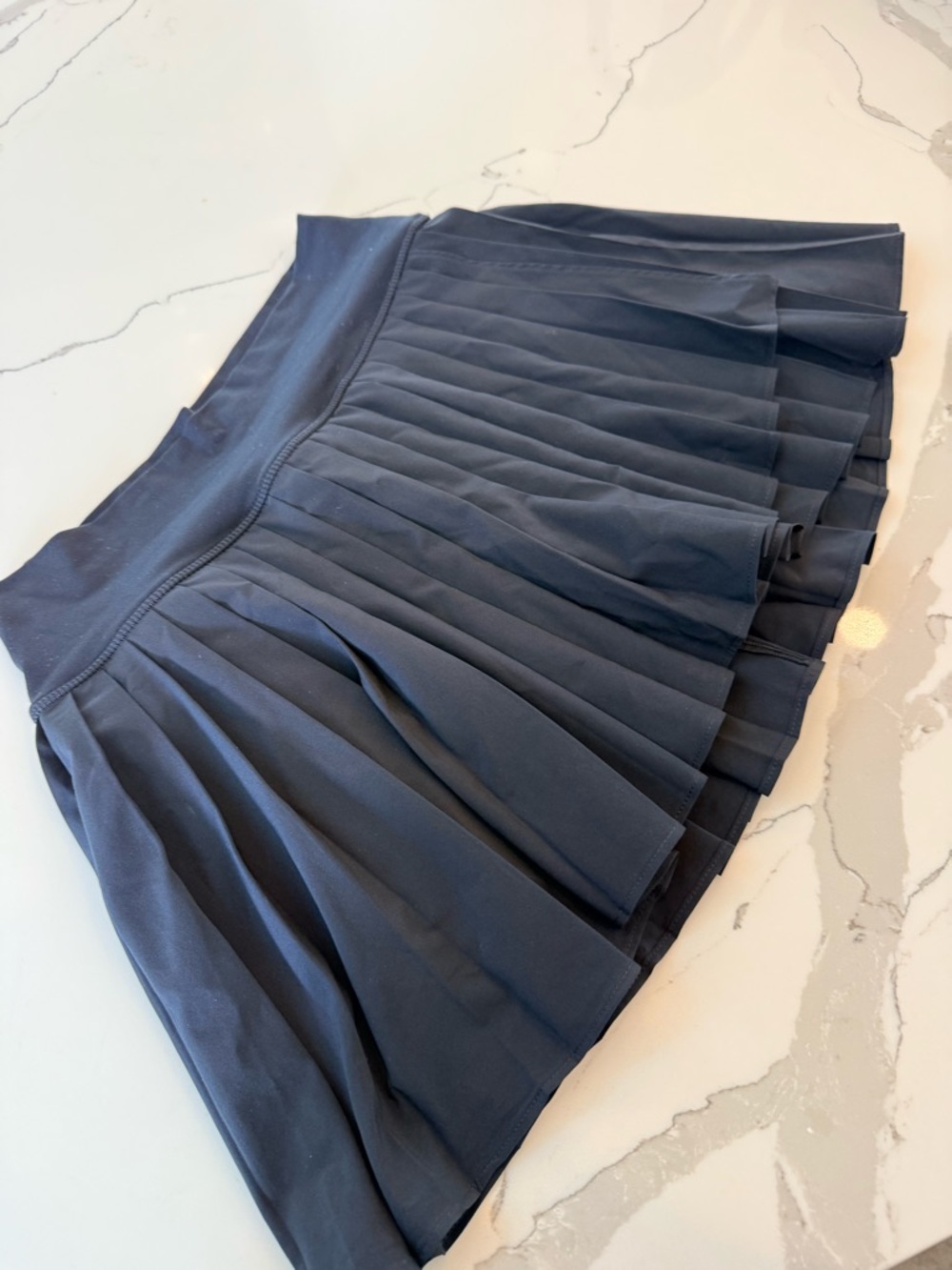 Offline Pleated Mini Skirt in Navy